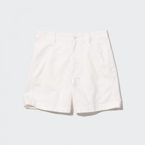 Uniqlo Chino Shorts White | 069285-BZC